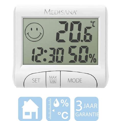 medisana vochtmeter|Medisana 60079 HG digitale thermo.